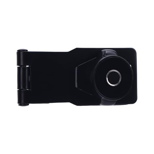 Qcwwy Türknauf Türschloss Set Locks Körper Smart Electronic Keenloser Eingang Zink Legierungsschubladen Schränke für Kleine Türmöbel Scheune Tür Badezimmerschrankschrank Fingerabdruck Geeignet (BLACK) von Qcwwy