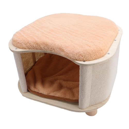 Qcwwy Vier Jahreszeiten Universal Cat Cave House Stuhl für Interaktive Verwendung mit Massivem Holzmaterial Qcwwy Vier Jahreszeiten Universal Cat Cave House Stuhl für Interaktive Verwendung mit Massivem Holzmaterial von Qcwwy