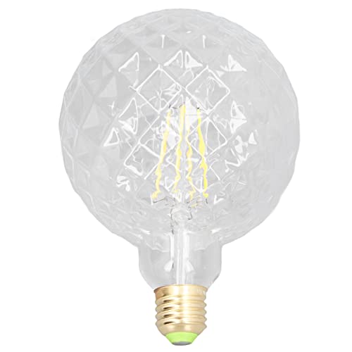 Vintage LED-Edison-Glühbirne, Dekorative LED-Glühbirnen, 4000 K E27 E26-Fassung, Dimmbares Antikes Licht, 4 W, Runde Glühbirnen, Ananas-Form, LED-Leuchten, Neutrales Licht von Qcwwy