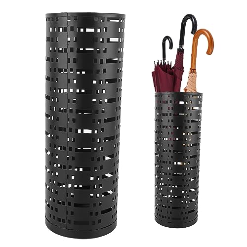 Schirmhalter, Runder Schirmständer aus Metallgeflecht, Hohler Schirmabflussständer, Schirmabflusseimer, Gehstockhalter für Zuhause, Eingangsbereich, Büro, Hotellobby Schirmhalter, Runder Schirmständer aus Metallgeflecht, Hohler Schirmabflussständer, Schirmabflusseimer, Gehstockhalter für Zuhause, Eingangsbereich, Büro, Hotellobby von Qcwwy