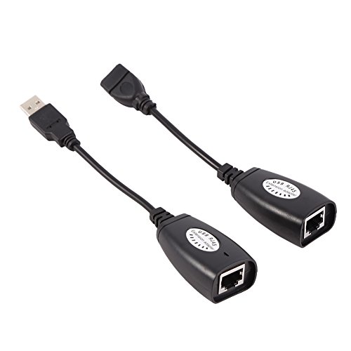 USB-LAN-EXT USB-LAN-EXT Ethernet-Verlängerungskabel von USB 2.0 auf RJ45 Netzwerkadapter LAN-Kabel USB auf RJ45 Konvertierungsadapter/Verlängerungskabel LAN-Verlängerungsadapter verkabelt für bequem von Qcwwy