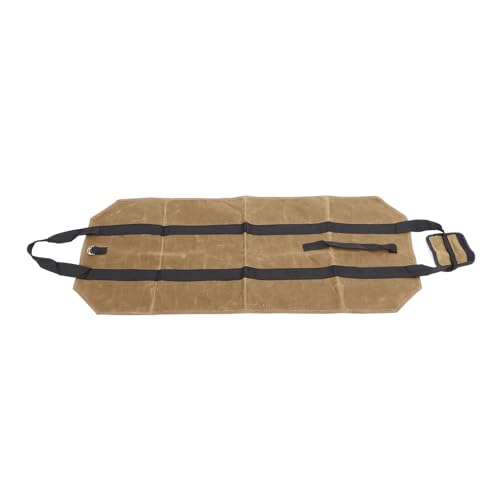 Wace Child Pager Holone Grade Water Stare Prection for Fooking Hold It Aktionen with Griffe for Camping and Open Kamin - Canvas, ca. 95 X 40,64 Cm (Khaki) von Qcwwy