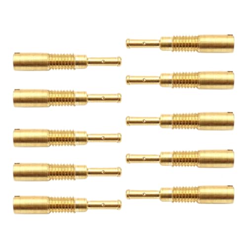 10pcs M5 5 mm langsamer Idelstrahl M5x0 8mm Gewinde Vergaserdüse kompatibel mit PZ19 -Vergaser -Vergaser(Größe 30-50) von QdLmvpSDo