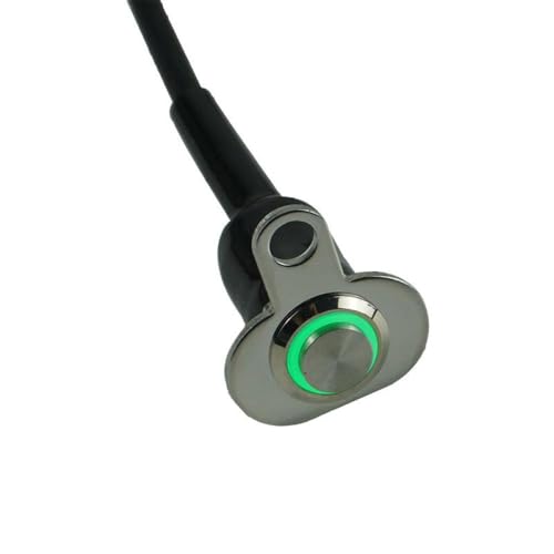 12 -V -Motorrad -Lenkerschalter 3 Farblichter Ein verstellbarer montierbarer Scheinwerferregelung Control kompatibel mit den meisten Fahrrädern(Grünes Licht) von QdLmvpSDo