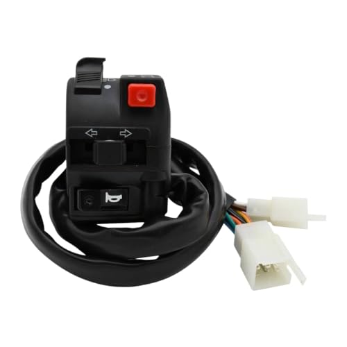 ATV Motorcycle Electric Startschalter mit Horn -Drehensignalen -Indikator und weit in der Nähe von Lichtknopf kompatibel, die mit den meisten Modellen kompatibel sind(Schalten) von QdLmvpSDo