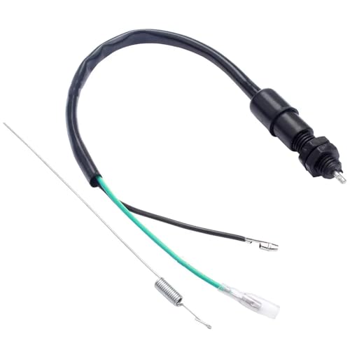 Bremslichtschalter hinterer Bremsschalter mit Federdrahtschraubenart kompatibel mit Scooter -Moped Motorradmotorbike ATV Go Kart(1 Set) von QdLmvpSDo