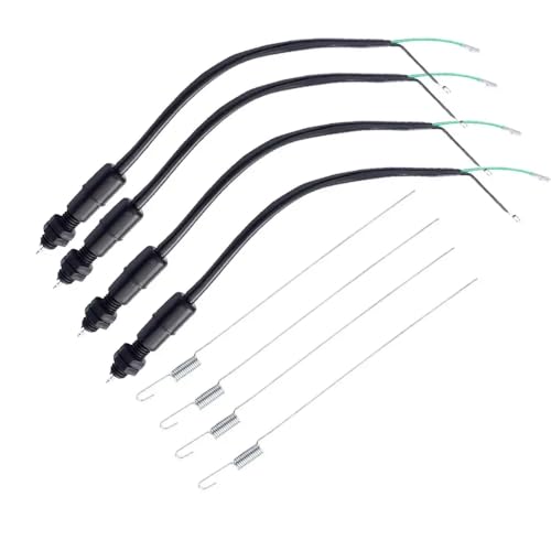 Bremslichtschalter hinterer Bremsschalter mit Federdrahtschraubenart kompatibel mit Scooter -Moped Motorradmotorbike ATV Go Kart(4 eingestellt) von QdLmvpSDo