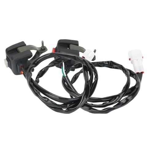 Druckknopf Starterschalter Motorrad elektrischer Start -Kill -Konverter kompatibel mit Dirt Pit Bike ATV 110cc 125cm Dirt Bikes(Start Kill Switchset) von QdLmvpSDo