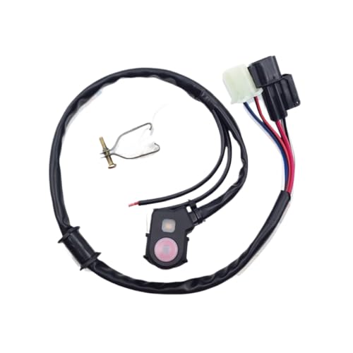 Motor -Kill -Schalter mit leichten Lenker -Off -Taste -Stoppschalter kompatibel mit CRF250F 2019 2024 Motorrad -Flameout -Steuerung passt zu ähnlichen Modellen(35130-K99-A01) von QdLmvpSDo