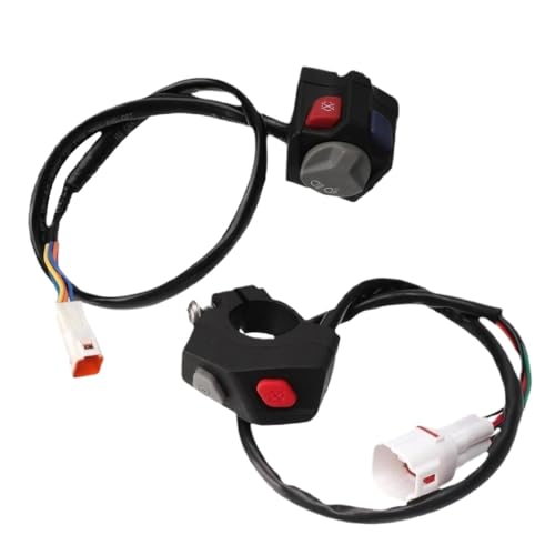Motorradhorn -Lichtschalter kompatibel mit Gas EC250 300 EC250F 350F 21 23 TE 125 14 16 TE 150 17 19 TE 250 EXC -Modelle(G-links rechts Set 2) von QdLmvpSDo