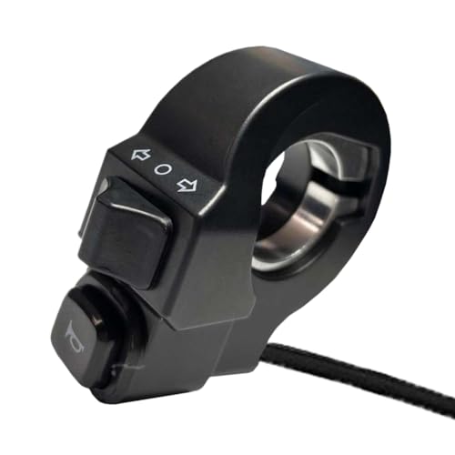 Universeller Motorrad -Lenker -Lichtsteuerungsschalter Repit Horn Taste Taste Indicator Switch kompatibel mit den meisten Fahrrädern(Vert Militaire) von QdLmvpSDo