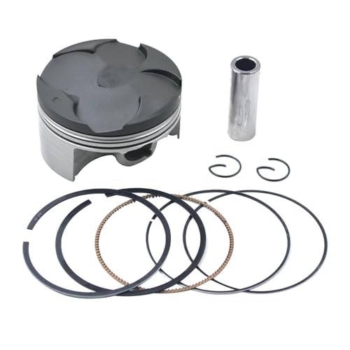 Qdkpgls 1 4 Sets Motorradteile Größe 67 67,50 68 mm STD 50 100 Kolbenringe PASSEND for CBR600 F5 13101-MEE-000(1Set STD (67)) von Qdkpgls