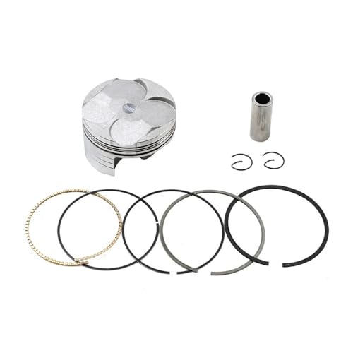Qdkpgls 1 4 Sets Motorradteile Größe 67 68mm STD 100 Kolbenringe for YZFR6 2008-2017(1Set (67.75)) von Qdkpgls