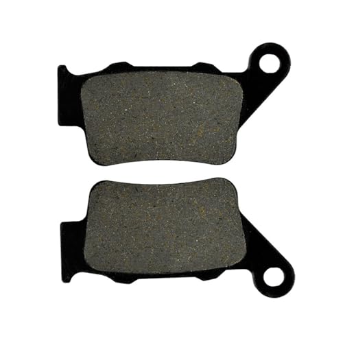 Qdkpgls Kompatibel mit 750 1200 Motorrad-Hinterradbremsbelägen von Qdkpgls