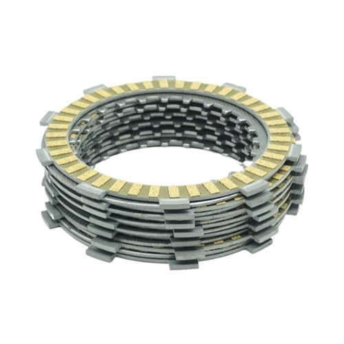 Qdkpgls Kupplung Reibung Stick Stahl Platten Separatoren Kit for XL600V PD06 1987-1999 XL600XL(Fiber Steel Kit) von Qdkpgls