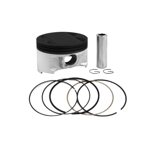 Qdkpgls Motorrad 83mm 84mm Kolbenringe Kit FIT for YP400 M 400(Piston kit 83.75mm) von Qdkpgls