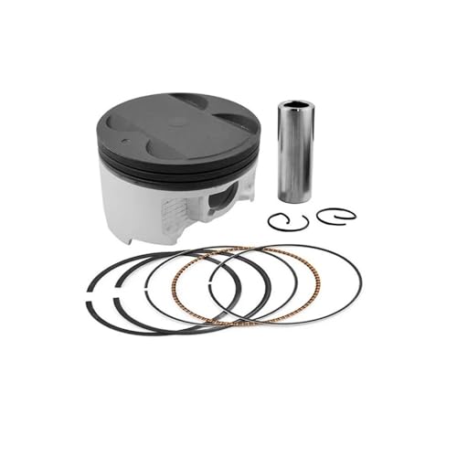 Qdkpgls Motorrad 83mm 84mm Kolbenringe Kit for SV650 DL650 DR350 AN400 S 400(Piston kit 84mm) von Qdkpgls