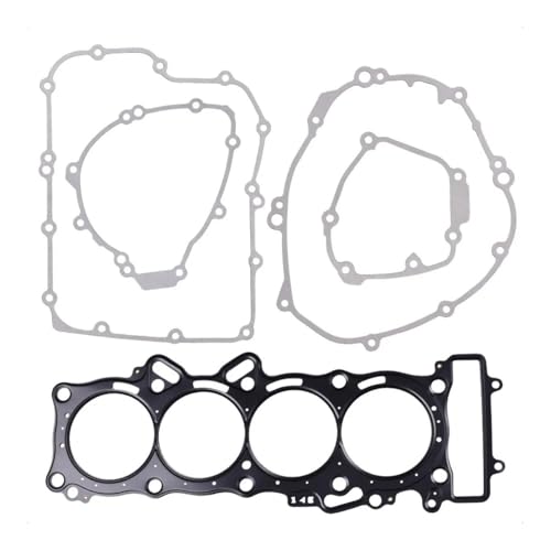 Qdkpgls Motorrad Komplette Zylinderkopf Überholung Dichtung Reparatur Pad Matte Set for YZF1000 R1 2009-2014 Qdkpgls Motorrad Komplette Zylinderkopf Überholung Dichtung Reparatur Pad Matte Set for YZF1000 R1 2009-2014 von Qdkpgls