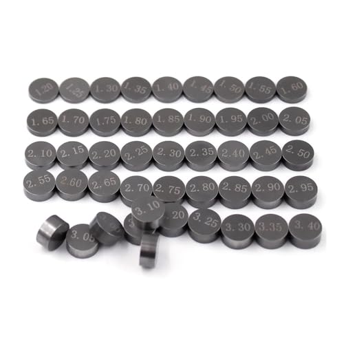 Qdkpgls Motorrad Motor Motor Einstellbare Ventil Shim Durchmesser 7,48mm Kit for SV650SA RMZ250 RF900 RF600 GSX650F GSX-R750 47 stücke Qdkpgls Motorrad Motor Motor Einstellbare Ventil Shim Durchmesser 7,48mm Kit for SV650SA RMZ250 RF900 RF600 GSX650F GSX-R750 47 stücke von Qdkpgls