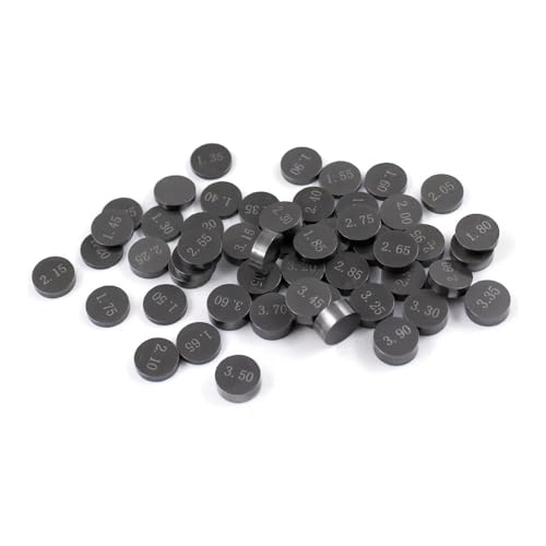 Qdkpgls Motorrad Motor Motor Einstellbare Ventil Shim Durchmesser 9,48mm Kit for CP250 FJR1300A TDM850 VMX1700 WR400F WR426F 52 Pcs von Qdkpgls
