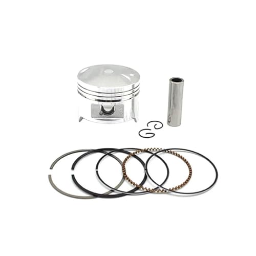 Qdkpgls Motorrad Zylinder Bohrung Größe 64 65mm Kolben Ringe Kit for SS B400 VLS400 VLX400 VRX400 NV400 NC25E NC26 NC34(Piston Kit 64.50mm) von Qdkpgls