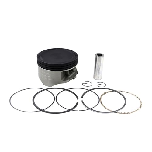 Qdkpgls Motorrad-Zylinderbohrungsgröße 85 mm 86,5 mm Kolbenringsatz for XR400R 1996–2004 TRX400EX 1999–2014(Oversize 100) von Qdkpgls