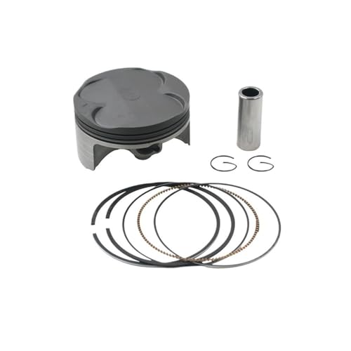 Qdkpgls Motorradteile Größe 77 mm 78 mm STD 100 Kolbenringe Passend for WR250R WR250X WR250 2007-2017(STD (77)) von Qdkpgls
