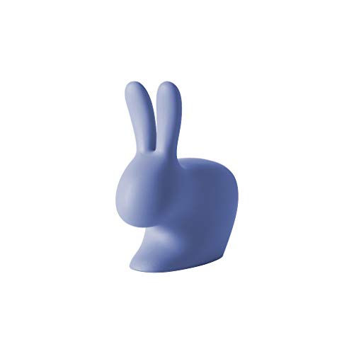 Qeeboo Rabbit Chair Baby, Plastik, Blauer Himmel, 45,3 x 26,2 x 52,7 cm von Qeeboo