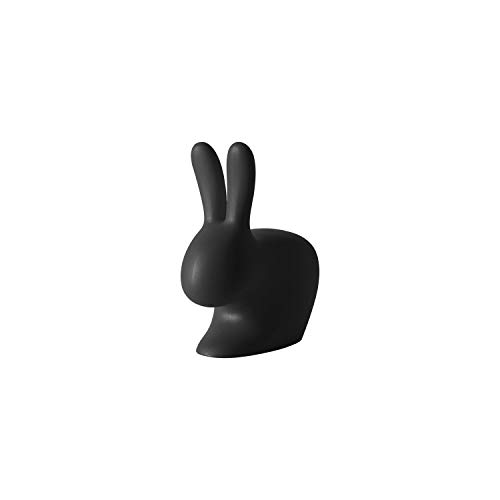 Qeeboo Rabbit XS Türstopper Black von Qeeboo
