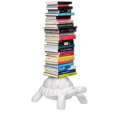 Qeeboo Turtle Carry Bookshelf White von Qeeboo