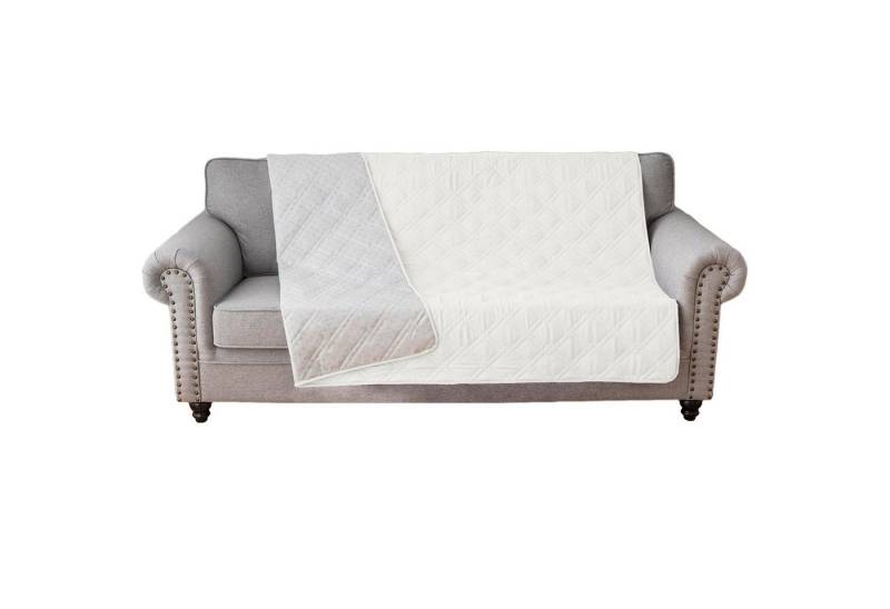 Qelus Sofahusse Sofabezug Wasserdicht, Anti-Rutsch überwurfdecke,Dauerhaft Couchschoner, Waschbar Einfach Bettdecke,Für Haustier Katze Hunde,1 STÜCK von Qelus