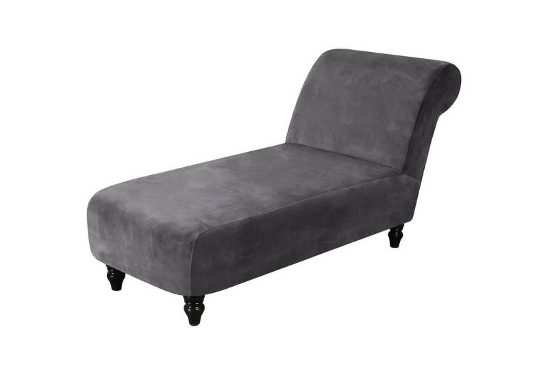 Qelus Sofahusse Strecken Samt Chaiselongue Schonbezug Armloser Bezug von Qelus