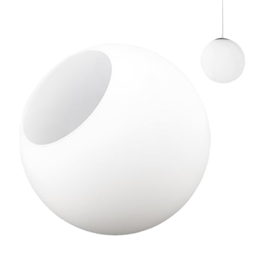 Qerutk Lampenschirm aus Milchglas, kugelförmiger Lampenschirm, mattierter weißer kugelförmiger Lampenschirm, Beleuchtungskörper Ersatz für Heimdekoration, Pendelleuchte, Deckenlampe, 7 cm Qerutk Lampenschirm aus Milchglas, kugelförmiger Lampenschirm, mattierter weißer kugelförmiger Lampenschirm, Beleuchtungskörper Ersatz für Heimdekoration, Pendelleuchte, Deckenlampe, 7 cm von Qerutk