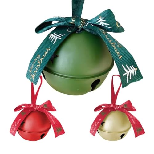 Qerwsdty Jingle Bell Bowknot Dekorativer Metallanhänger zum Aufhängen Von Ornamenten, Dekoration für Zuhause, Valentinstagszubehör Qerwsdty Jingle Bell Bowknot Dekorativer Metallanhänger zum Aufhängen Von Ornamenten, Dekoration für Zuhause, Valentinstagszubehör von Qerwsdty