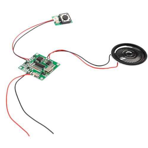 Qerwsdty Micro-USB 8M Sound Voice Audio Musik Aufnehmbarer Recorder Board Chip Programmierbares Musikmodul Grußkarte DIY Tools Qerwsdty Micro-USB 8M Sound Voice Audio Musik Aufnehmbarer Recorder Board Chip Programmierbares Musikmodul Grußkarte DIY Tools von Qerwsdty