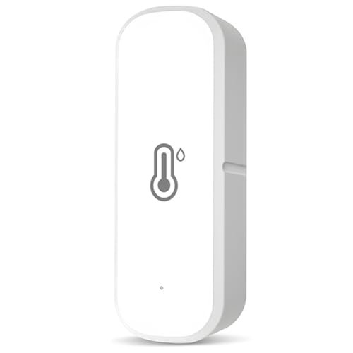 Qerwsdty ZigBee Luftfeuchtigkeits- und Temperatursensor Smart Hygrometer Thermometer Fernüberwachung und Benachrichtigungen Smart Home Qerwsdty ZigBee Luftfeuchtigkeits- und Temperatursensor Smart Hygrometer Thermometer Fernüberwachung und Benachrichtigungen Smart Home von Qerwsdty