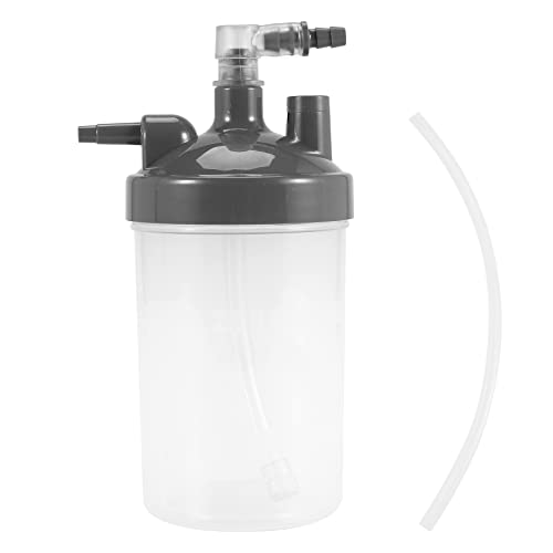 Qeunrtiy Sauerstoff Generator Befeuchter Flaschen, Praktischer Wiederverwendbarer Sauerstoff Konzentrator Befeuchter, Kunststoff Langlebig B von Qeunrtiy