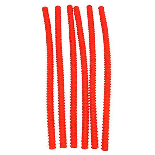 Qeunrtiy Silikon Backofen Gitter Schutz 6 Packe,Backofen Gitter Schutz Abdeckung,14,Verhindern Hand/Arm Gegen Verbrennungen (Rot) von Qeunrtiy