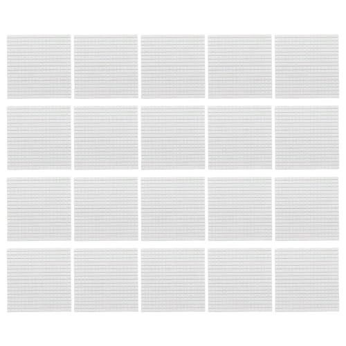 Qfdiwr 3D-Tapete zum Aufkleben und Abziehen, Schaumstofftapete für Schlafzimmer, Schaumstoff, 20 Stück, Wandpaneel, Ziegel, Tapete | strukturierte Wanddekoration, selbstklebend, abnehmbar, abziehen von Qfdiwr