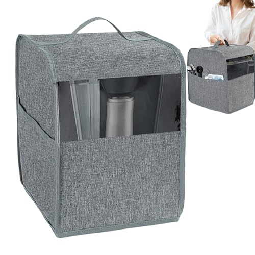 Qfdiwr Abdeckung für Kaffeemaschine, Abdeckung für Kaffeemaschine, Schutz für Küchenzubehör mit Griff und transparentem , für Haus, Restaurant, tägliche Wartung Qfdiwr Abdeckung für Kaffeemaschine, Abdeckung für Kaffeemaschine, Schutz für Küchenzubehör mit Griff und transparentem , für Haus, Restaurant, tägliche Wartung von Qfdiwr