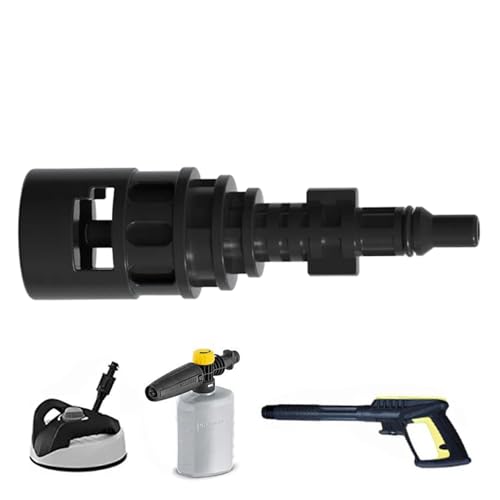Qfdiwr Adapter für Hochdruckreiniger, Bewässerungsschlauch – Anschluss für Gartenschlauch für Hochdruckreiniger | Ersatzteile und Zubehör für Sprühgeräte für Garten Terrasse von Qfdiwr