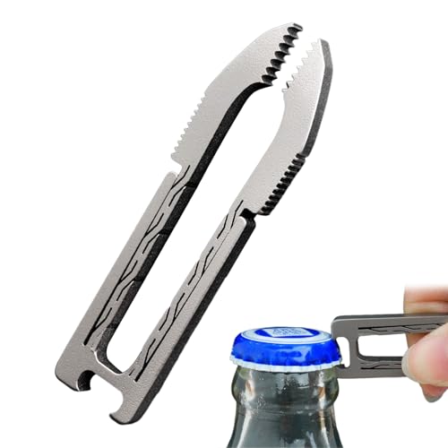 Qfdiwr Augenbrauenpinzette | Titanlegierung Präzisionspinzette Mit Flaschenöffner-Funktion | Outdoor Gadget Für Basteln Zupfen Unterwegs | Camping Wandern Reisen Haushalt Qfdiwr Augenbrauenpinzette | Titanlegierung Präzisionspinzette Mit Flaschenöffner-Funktion | Outdoor Gadget Für Basteln Zupfen Unterwegs | Camping Wandern Reisen Haushalt von Qfdiwr