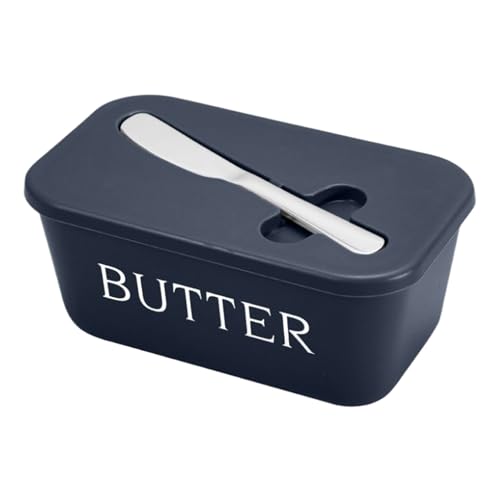 Qfdiwr Butterbehälter | Butteraufbewahrung - mit Schneidevorrichtung luftdichter Käsebehälter für Backen Zuhause Kühlschrank Camping Kochen und Aufbewahrung von Qfdiwr
