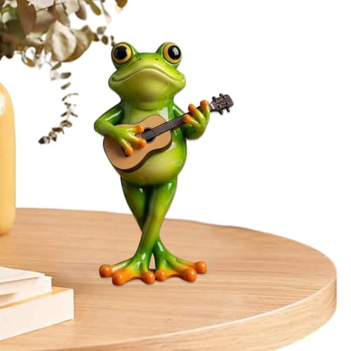 Qfdiwr Dekoration,Musizierende Tierfigur Dekofigur - Realistisches Kunsthandwerk Deko Für Schreibtisch Badezimmer Wohnung von Qfdiwr