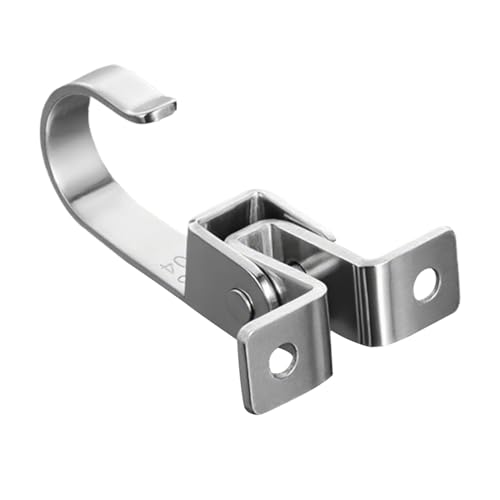 Qfdiwr Edelstahl Haken | Handtuchhalter,Wandorganizer Mit 180/360 Grad Schwenkbar Aufhängung Für Küche Dusche Bad Wohnung Lagerung Haken von Qfdiwr