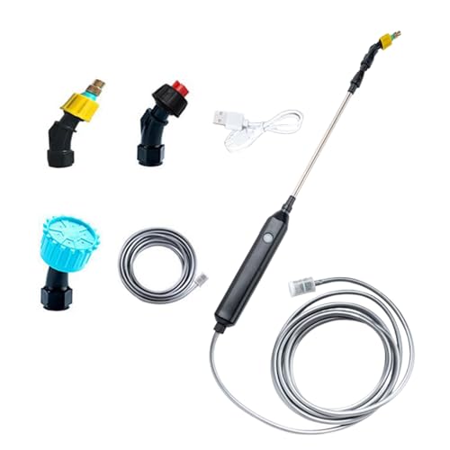 Qfdiwr Elektrischer Gartensprüher, Gartenbewässerung & Sprühsystem, Automatisches Multifunktions-Sprühset Für Garten, Terrasse, Rasen & Außenbereich Qfdiwr Elektrischer Gartensprüher, Gartenbewässerung & Sprühsystem, Automatisches Multifunktions-Sprühset Für Garten, Terrasse, Rasen & Außenbereich von Qfdiwr