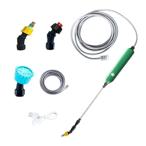 Qfdiwr Elektrischer Wassersprüher | Gartenbewässerung & Sprühsystem,Automatisches Multifunktions-Sprühset Für Garten, Terrasse, Rasen & Außenbereich von Qfdiwr