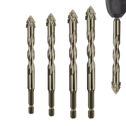 Qfdiwr Exzenter, harter Exzenter, Vier-Scheiben, Schnellstahl, Titanbeschichtung für Holz, Metall, Glas, Keramik, Wandfliesen Qfdiwr Exzenter, harter Exzenter, Vier-Scheiben, Schnellstahl, Titanbeschichtung für Holz, Metall, Glas, Keramik, Wandfliesen von Qfdiwr