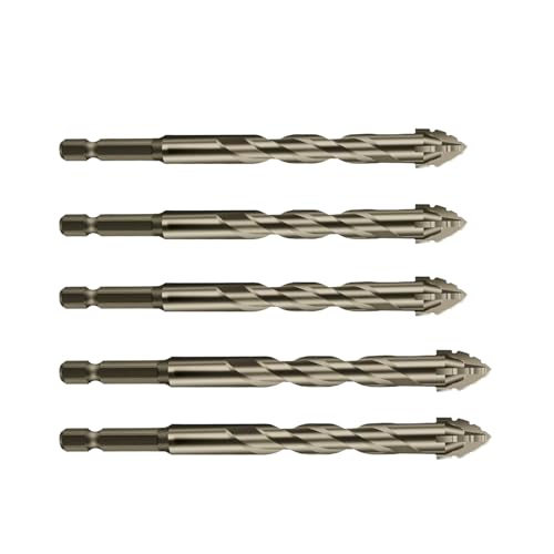 Qfdiwr Exzenter, harter Exzenter, Vier-Scheiben, Schnellstahl, Titanbeschichtung für Holz, Metall, Glas, Keramik, Wandfliesen Qfdiwr Exzenter, harter Exzenter, Vier-Scheiben, Schnellstahl, Titanbeschichtung für Holz, Metall, Glas, Keramik, Wandfliesen von Qfdiwr