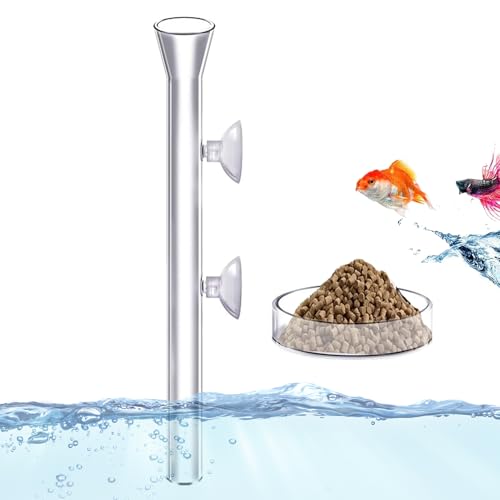 Qfdiwr Fischfutter Spender | Aquarium Futterautomat Spender | Transparenter Acryl-Futterdispenser Mit Saugnapf Für Urlaubsfütterung Von Schildkröten, Und Gartenteich Qfdiwr Fischfutter Spender | Aquarium Futterautomat Spender | Transparenter Acryl-Futterdispenser Mit Saugnapf Für Urlaubsfütterung Von Schildkröten, Und Gartenteich von Qfdiwr